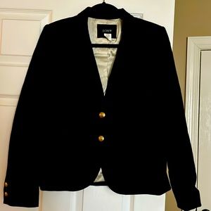 J Crew traditional Navy Blue Blazer